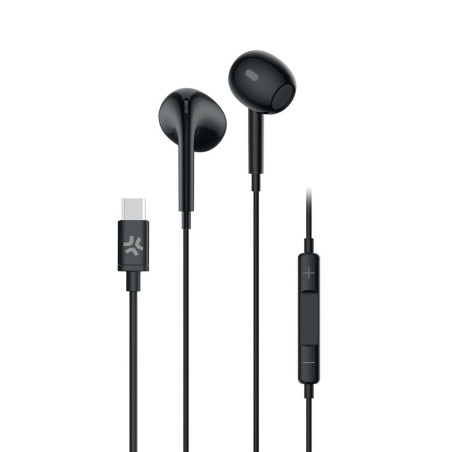 UP1300TYPEC - USB-C Stereo Wired Earphones - Nero