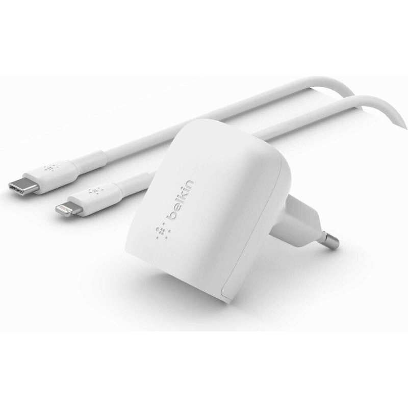 BELKIN Caricatore 20W USB-C + Cavo USB-C a Lightning (Bianco)