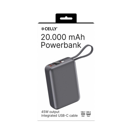 PBCABLE45W20000 - 45W Powerbank 20000 mAh