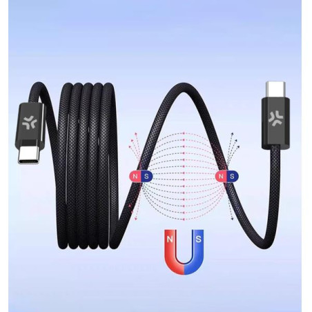 USBCUSBCMAG2M - 60W USB-C to USB-C Magnetic Cable [POWER DELIVERY]