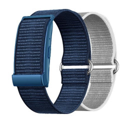 NILOX - Screenless Smart Band (Blu/Grigio)