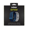NILOX - Screenless Smart Band (Blu/Grigio)