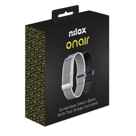 NILOX - Screenless Smart Band (Grigio/Nero)