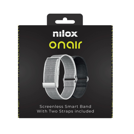NILOX - Screenless Smart Band (Grigio/Nero)