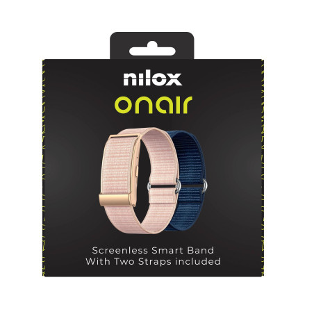 NILOX - Screenless Smart Band (Rosa/Blu)