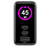 TCSCREEN2C1A45W - 45W GaN Wall Charger with integrated Screen G