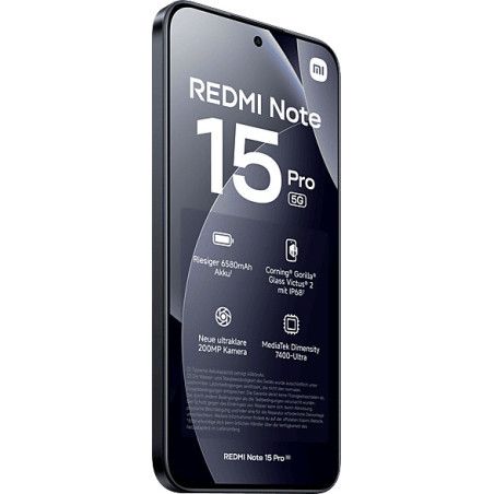 Xiaomi Redmi Note 15 Pro 5G 8+256 Black