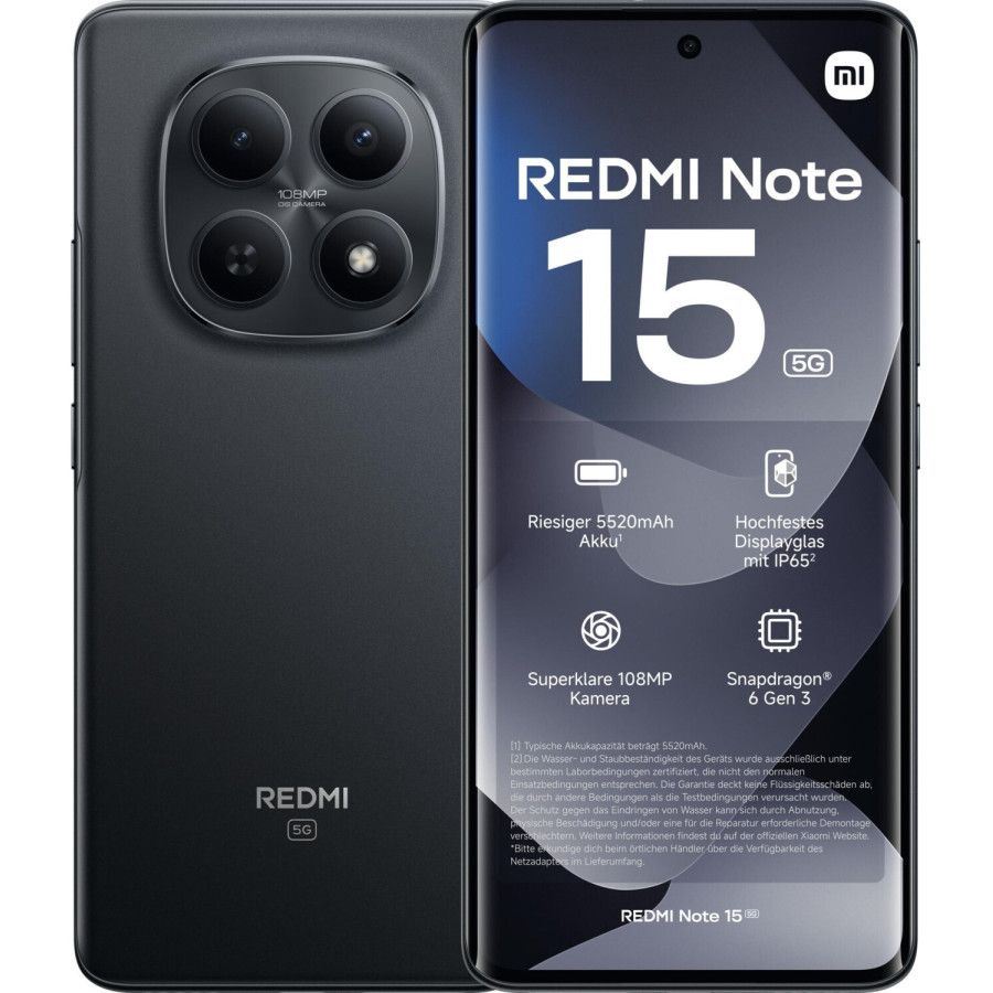 Xiaomi Redmi Note 15 5G 8+256 Black