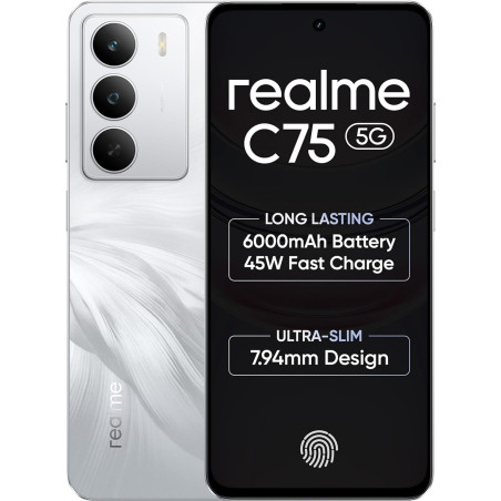 Realme C75 8+256GB Storm Black