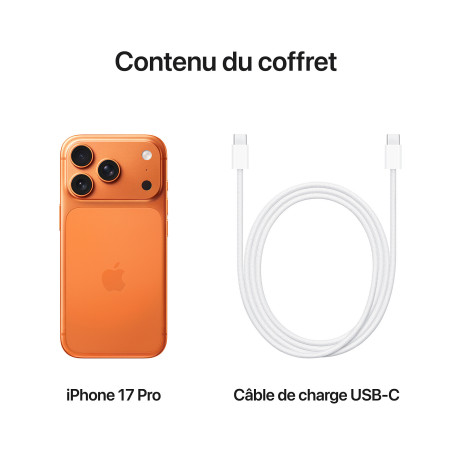 iPhone 17 Pro 256GB Cosmic Orange