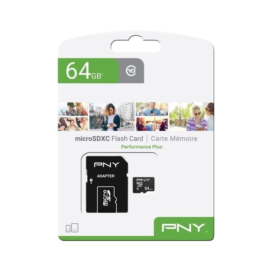PNY microSD Performance Plus 64 GB