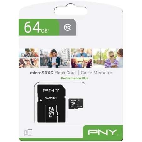 PNY microSD Performance Plus 64 GB