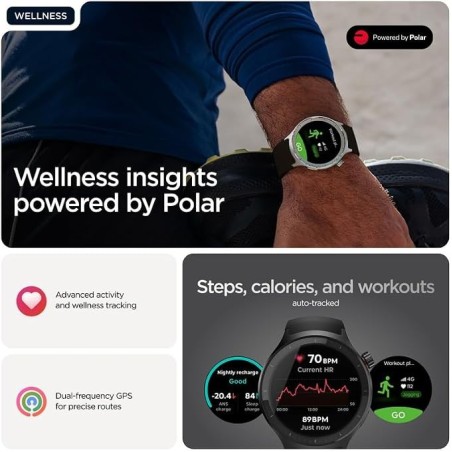 Moto Watch Vulcanic Ash by Polar