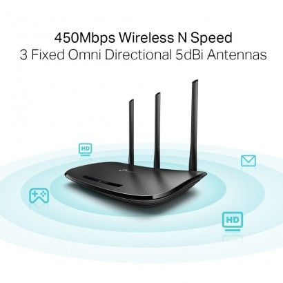 TP-Link TL-WR940N Router Wifi 450Mbps