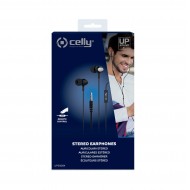 Stereo Ear 3.5mm Round Cable Black