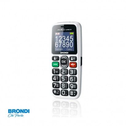 BRONDI Easy phone Amico Unico (Bianco) - AMICO UNICO