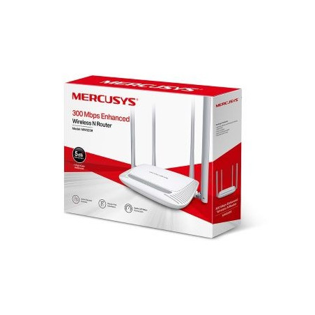 Router Mercusys wireless 300Mbps 4 antenne da 5dbi 2.5GHz