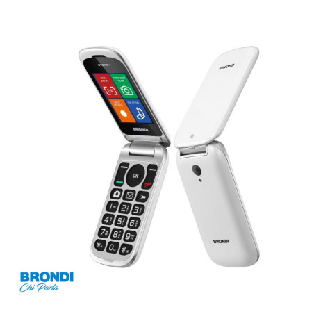 BRONDI Feature phone Stone Plus (Bianco) - STONE PLUS