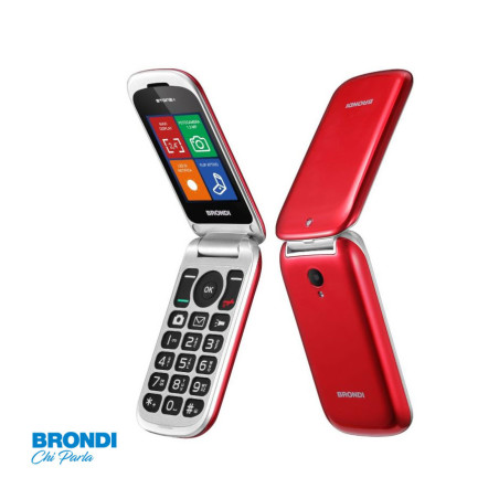 BRONDI Feature phone Stone Plus (Rosso) - STONE PLUS