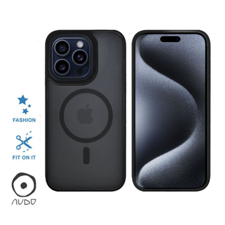 Cover Haze Mag per IPHONE 15 PRO (Nero)