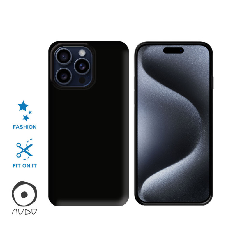 Cover Fluid (Nera) per IPHONE 15 PRO