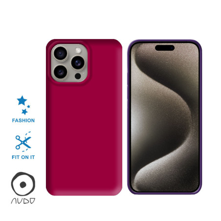 Cover Fluid (Ciliegia) per IPHONE 15 PRO MAX