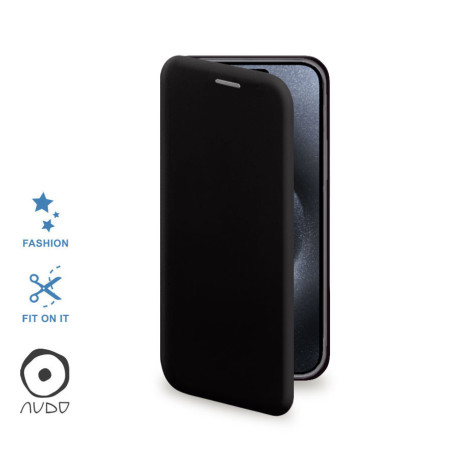 Book Case per IPHONE 15 PRO (Nero)