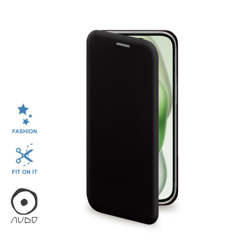 Book Case per IPHONE 15 PLUS (Nero)