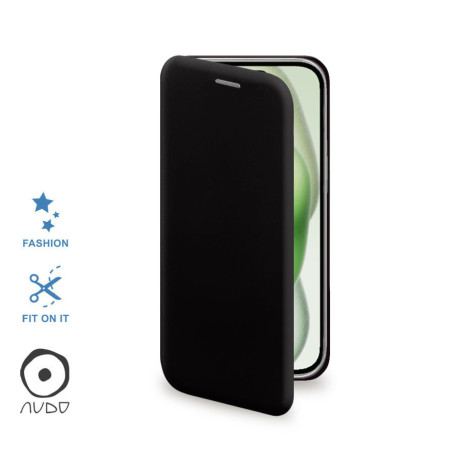 Book Case per IPHONE 15 PLUS (Nero)