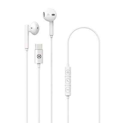 UP1100TYPEC - USB-C Stereo Wired Earphones - White
