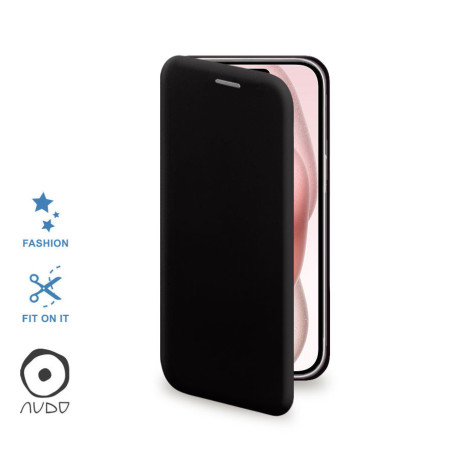 Book Case per IPHONE 15 (Nero)