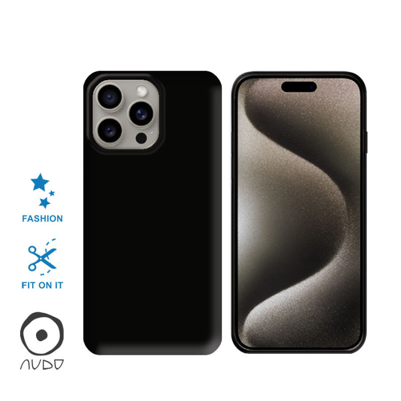Cover Fluid (Nero) per IPHONE 15 PRO MAX
