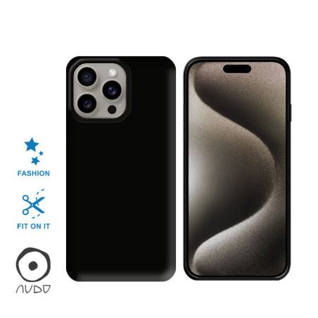 Cover Fluid (Nero) per IPHONE 15 PRO MAX