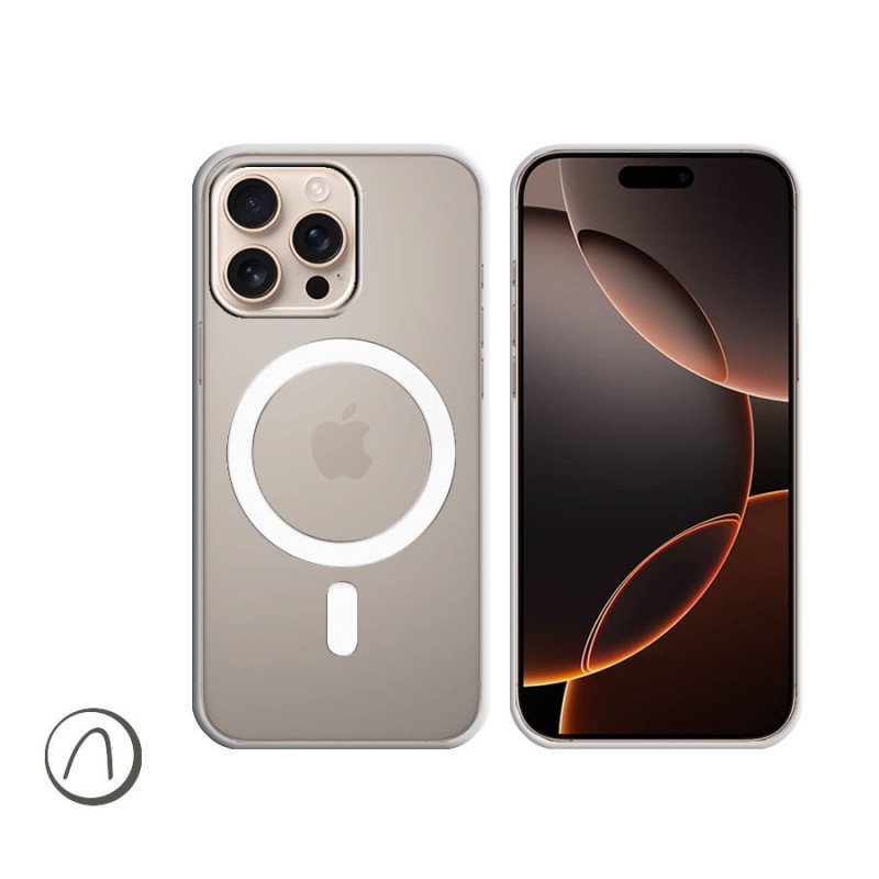 Cover MagSafe per IPHONE 16 PRO MAX (Trasp.)