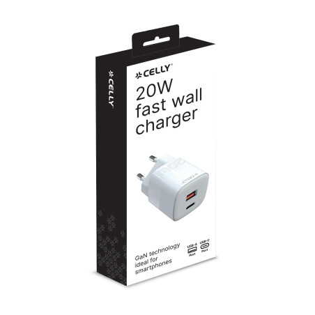 TC2USBUSBC20EVO - USB-A / USB-C Wall Charger 20W [PRO POWER]