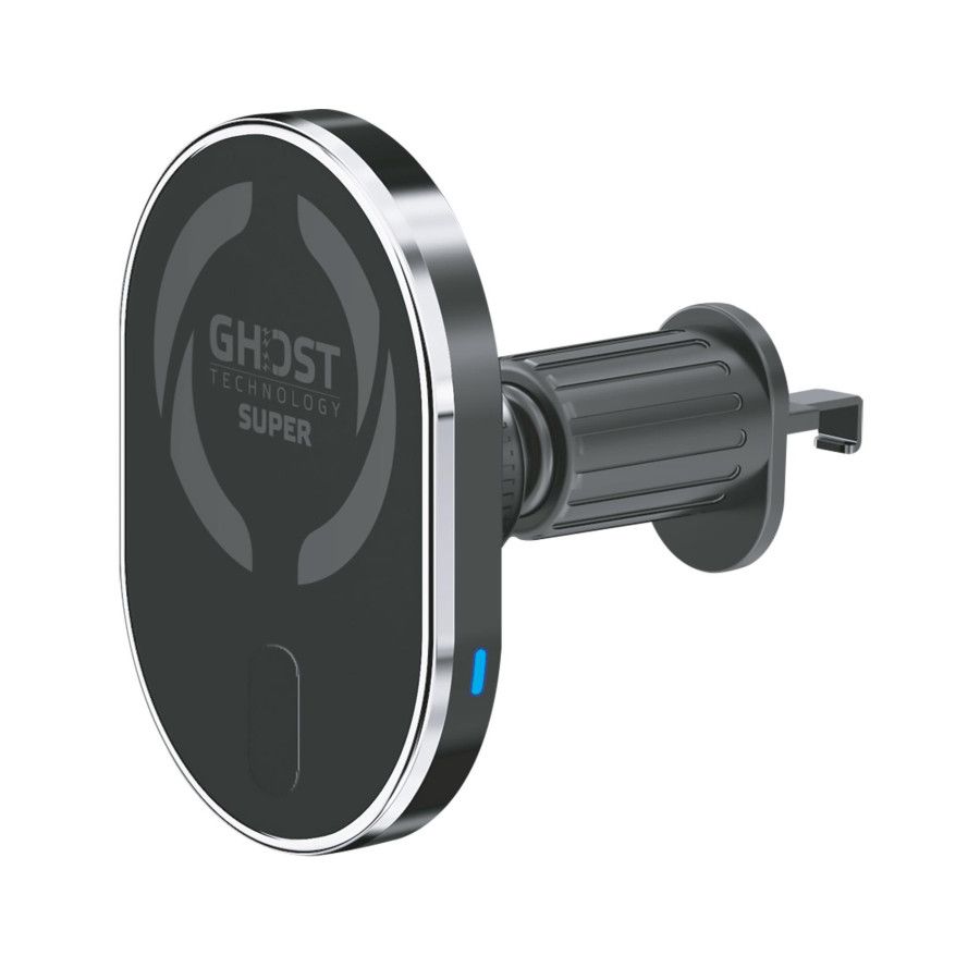 GHOSTSUPERMAGCH - Car Holder With Wireless Charging compatible with Magsafe technology GHOSTSUPERMAGCH - Car Holder With Wireless Charging compatible with Magsafe technology