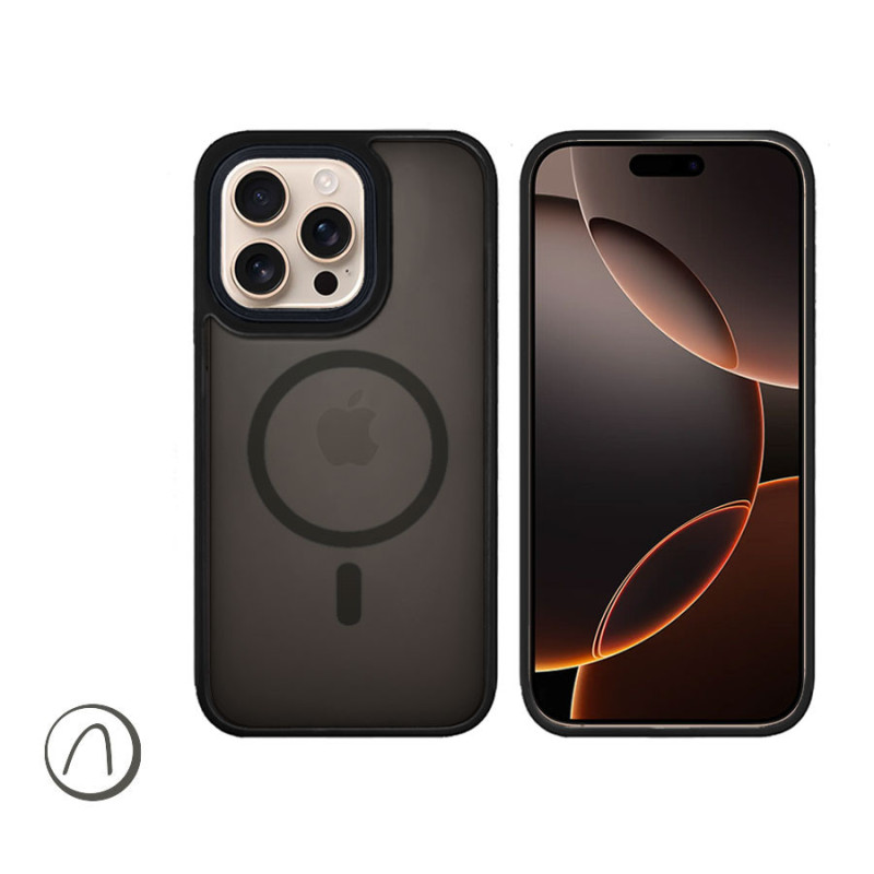 Cover Haze Mag per IPHONE 16 PRO MAX (Nero)