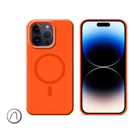 Cover Fluid Mag per IPHONE 14 PRO (Arancio)
